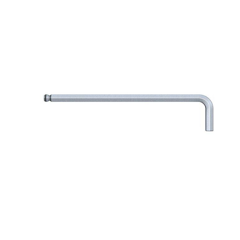Wiha Stiftschlüssel Sechskant-Kugelkopf MagicRing®, Zoll-Ausführung mattverchromt (24341) 3/8 x 232 mm, 49 mm, image 