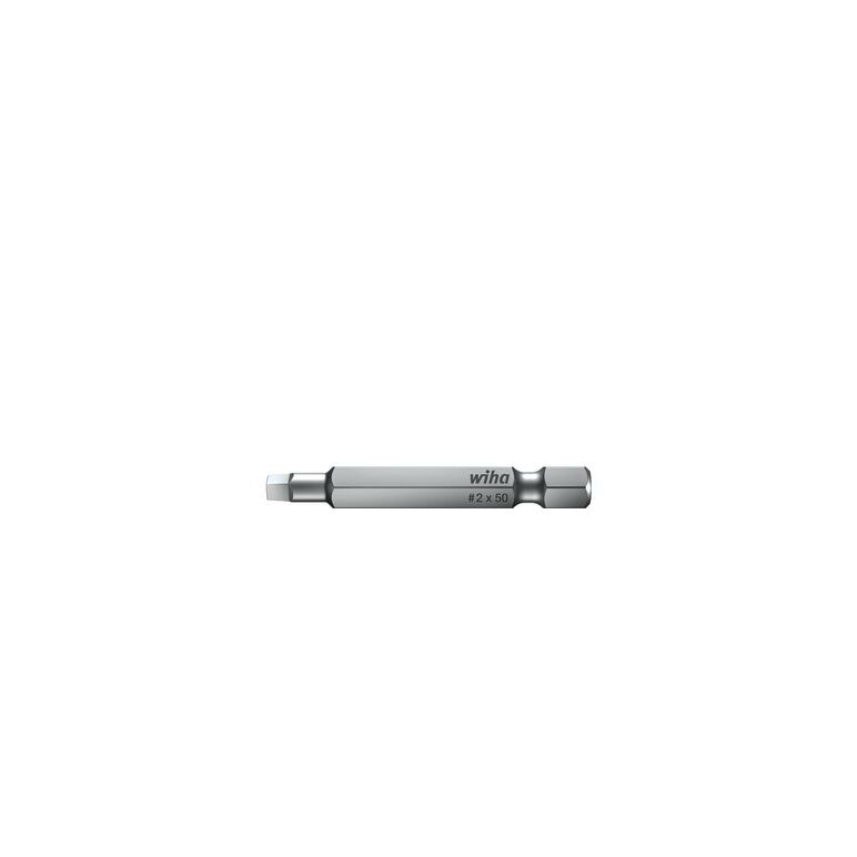 Wiha Bit Professional Vierkant 1/4" (39207) #2 - 2,8 x 90 mm, image 