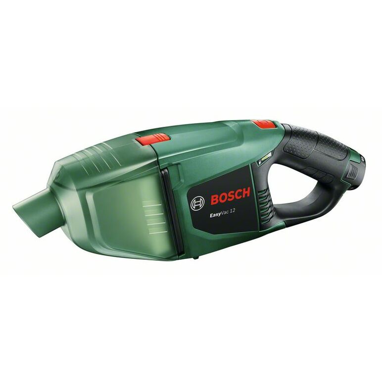 Bosch EasyVac 12 Akku-Handstaubsauger 12V 1m³/min + 1x Akku 2,5Ah + Ladegerät (06033D0001), image 