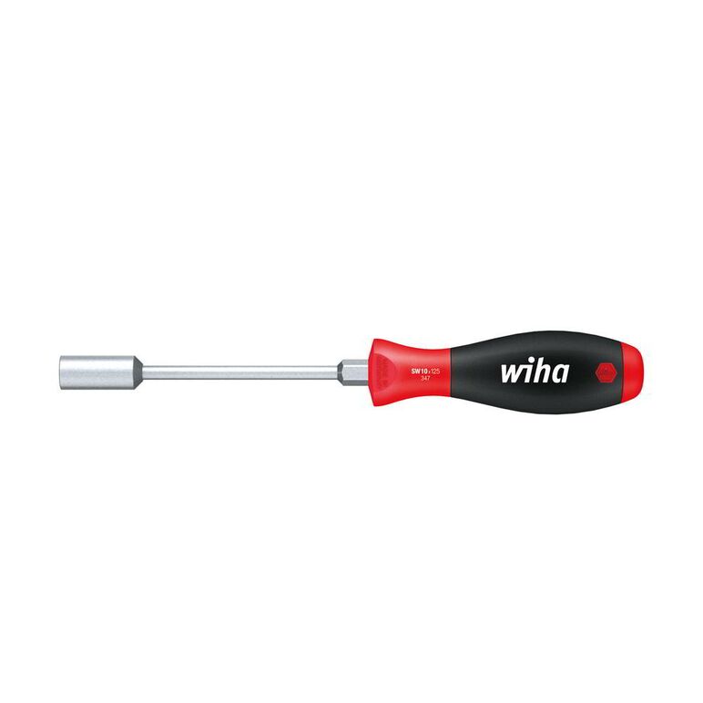 Wiha Schraubendreher SoftFinish® Sechskant-Steckschlüssel mit Rundklinge und Sechskantansatz (01098) 13 mm x 125 mm, image 