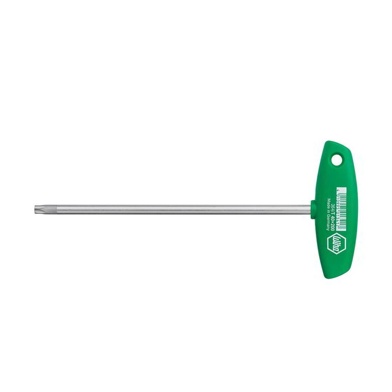 Wiha Stiftschlüssel mit Quergriff TORX® mattverchromt (01329) T10 x 100 mm, image 