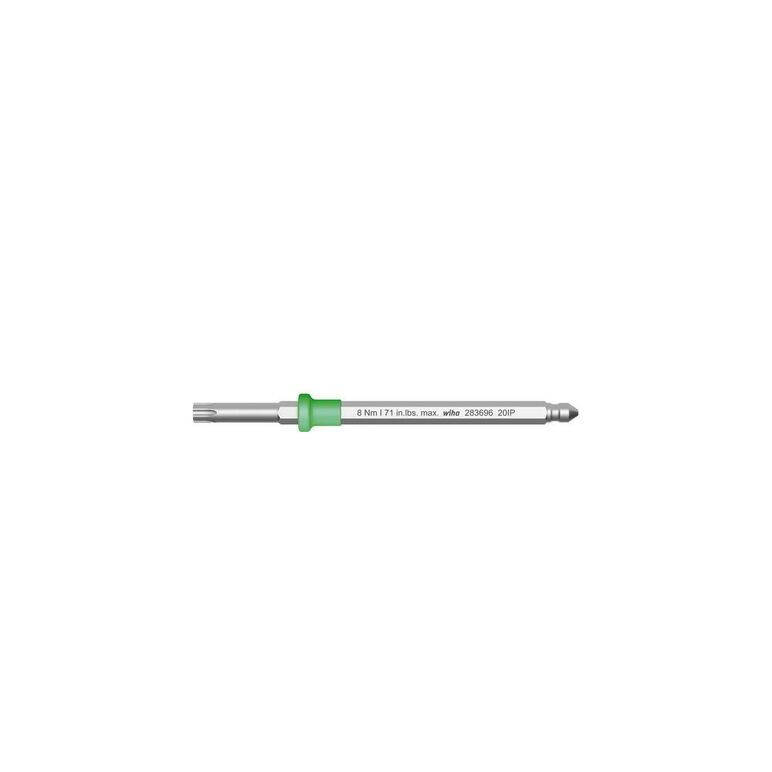 Wiha Wechselklinge TORX PLUS® für Drehmoment-Schraubendreher mit Schlüsselgriff (38814) 6IP x 75 mm, 0,8 Nm, image 