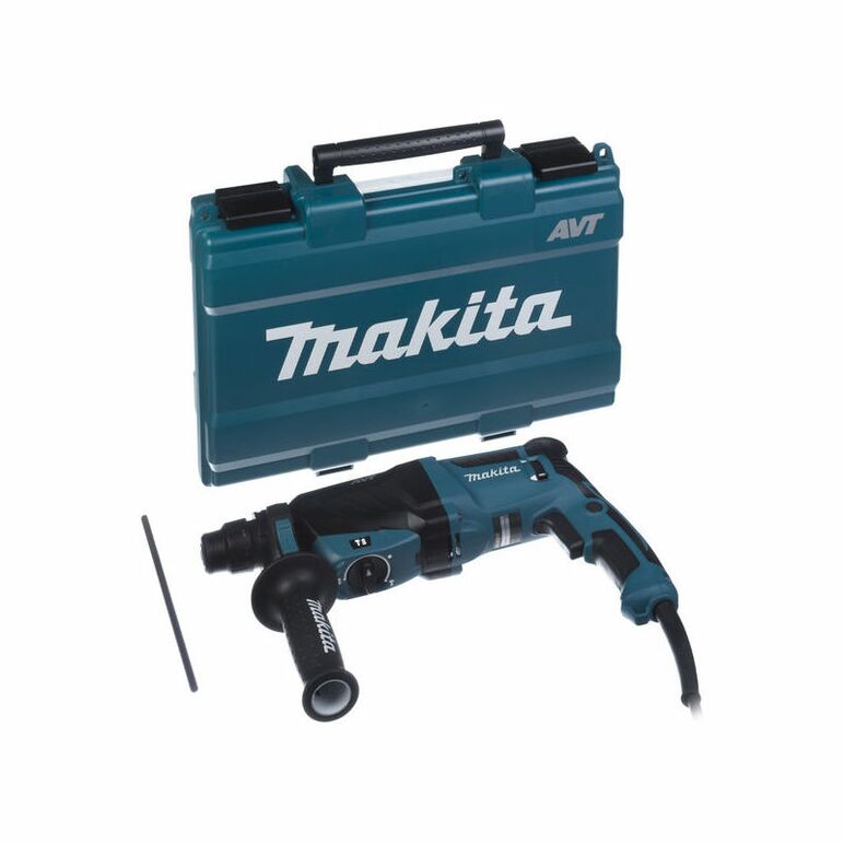 Makita HR2631F Bohrhammer 800W 2,4J SDS-Plus + Tiefenanschlag + Koffer, image 