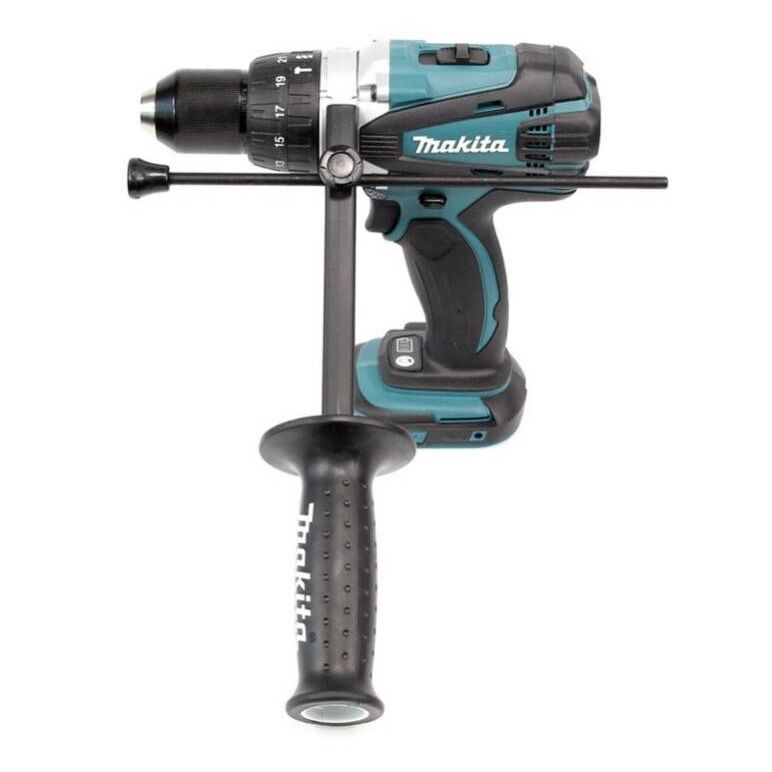 Makita DHP458RTJ Akku-Schlagbohrschrauber 18V 1/2 " 91Nm + Tiefenanschlag + 2x Akku 5,0Ah + Ladegerät + Koffer, image _ab__is.image_number.default