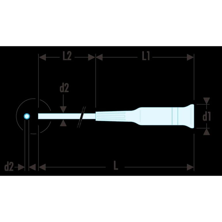 Facom MICRO-TECH® Handschrauber Phillips® PH00, image _ab__is.image_number.default