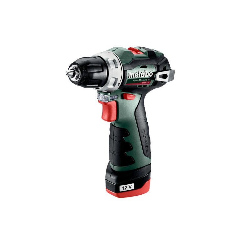 Metabo BS BL Akku-Akku-Bohrschrauber 12V + 2x Akku 2,0 Ah + Ladegerät, image 