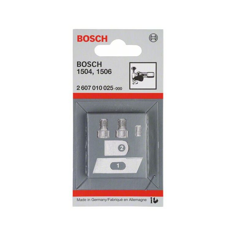 Bosch Messer-Set für Blech- und Universalscheren, 5-teilig, GSC 2,8 (2 607 010 025), image 