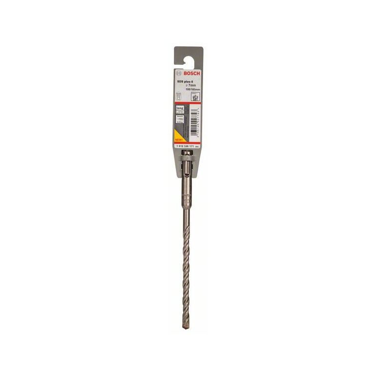 Bosch Hammerbohrer SDS plus-5, 7 x 100 x 165 mm (1 618 596 171), image _ab__is.image_number.default