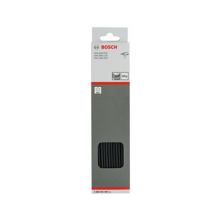 Bosch Kunststoffschweißdraht, 225 mm, 4 mm, Polyethylen (HDPE) schwarz (1 609 201 807), image 