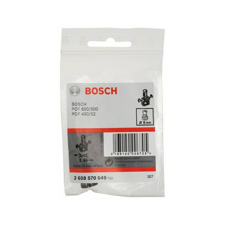 Bosch Spannzange ohne Spannmutter, 8 mm, für Bosch-Oberfräse (2 608 570 049), image _ab__is.image_number.default