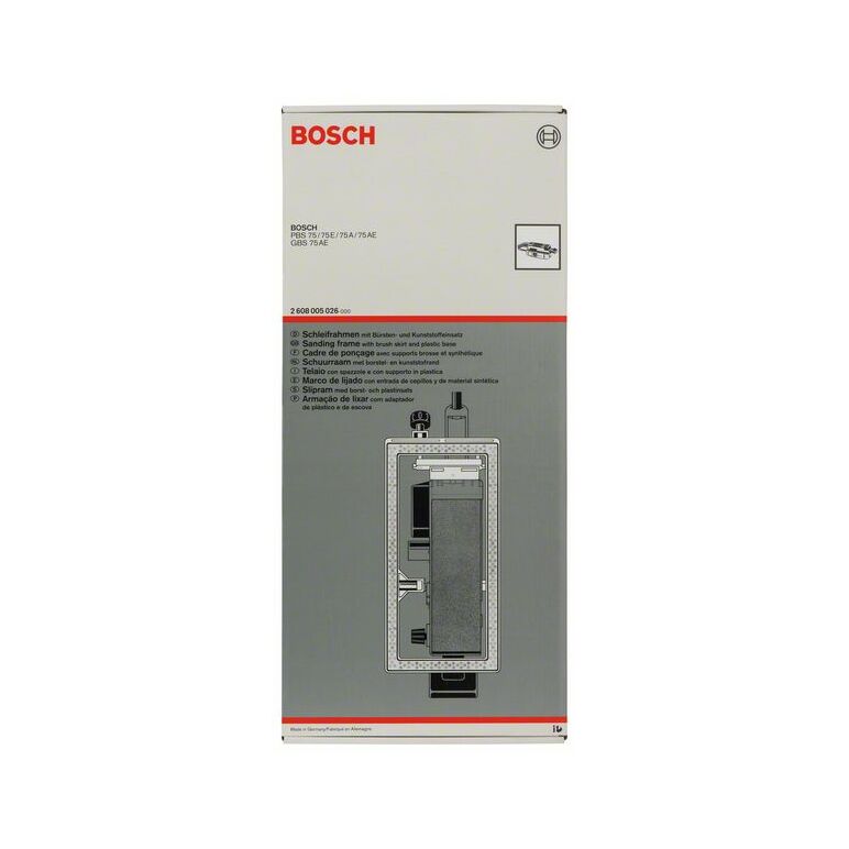 Bosch Schleifrahmen für PBS 75 A/AE, GBS 75 A/AE (2 608 005 026), image 