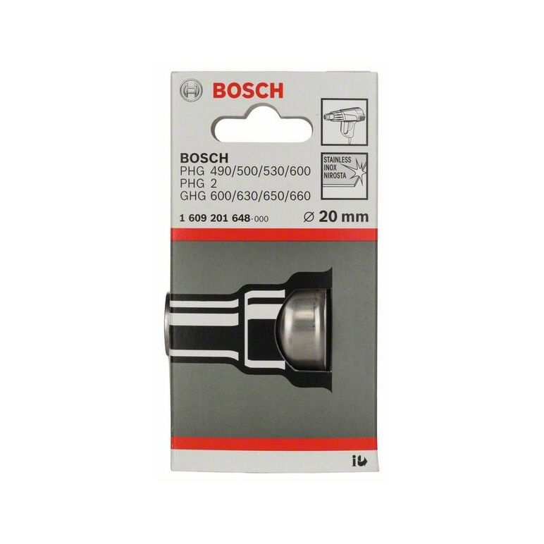 Bosch Reduzierdüse für Bosch-Heißluftgebläse, 20 mm (1 609 201 648), image 