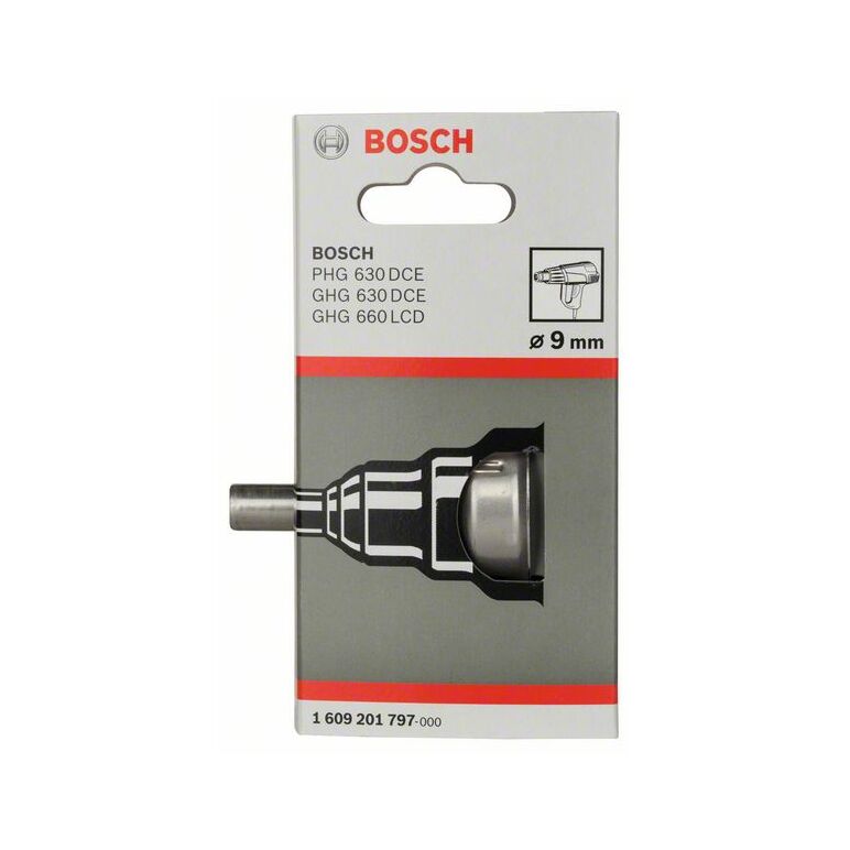 Bosch Reduzierdüse für Bosch-Heißluftgebläse, 9 mm (1 609 201 797), image 