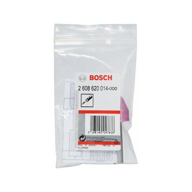 Bosch Schleifstift, kegelförmig, mittelhart 6 mm, 60, 20 mm, 25 mm (2 608 620 014), image 
