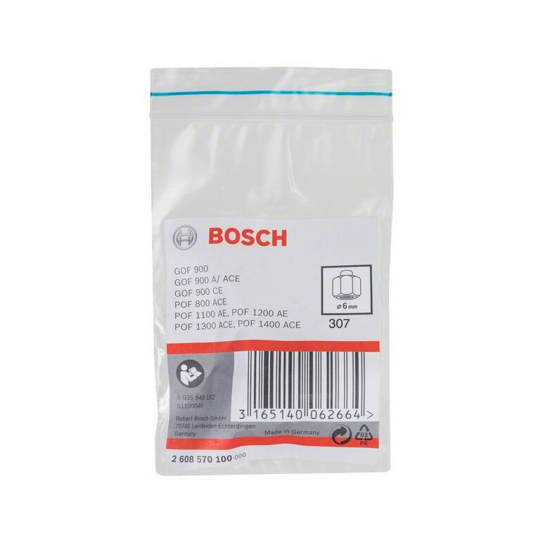 Bosch Spannzange, 6 mm, 19 mm (2 608 570 100), image 
