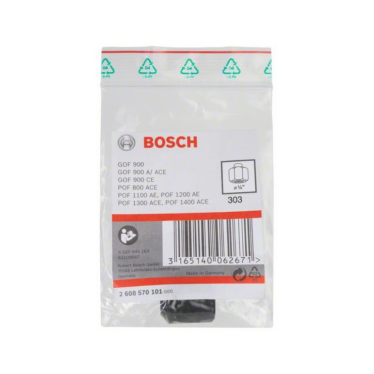 Bosch Spannzange, 1/4 Zoll, 19 mm (2 608 570 101), image _ab__is.image_number.default
