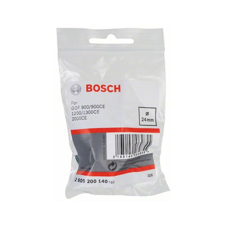 Bosch Kopierhülse für Bosch-Oberfräsen, mit Schnellverschluss, 24 mm (2 609 200 140), image 