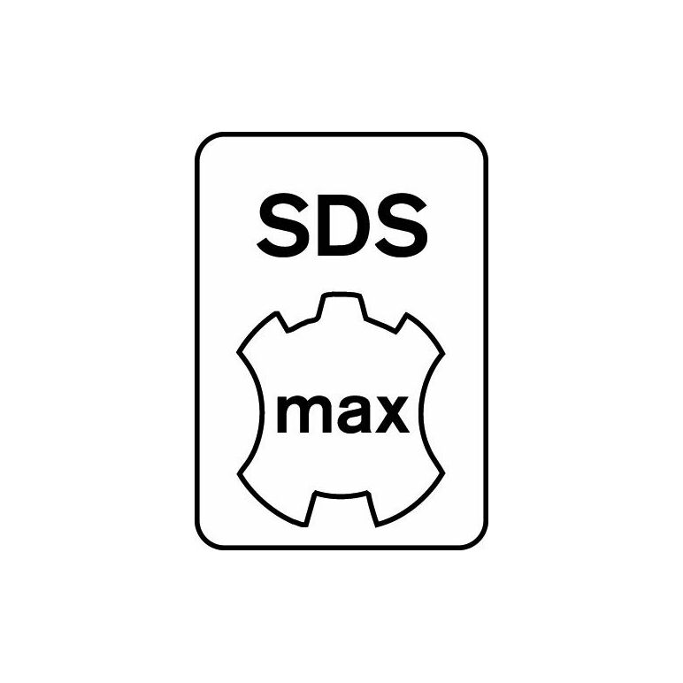 Bosch Spatmeißel mit SDS max-Aufnahme, 300 x 80 mm (1 618 601 008), image _ab__is.image_number.default