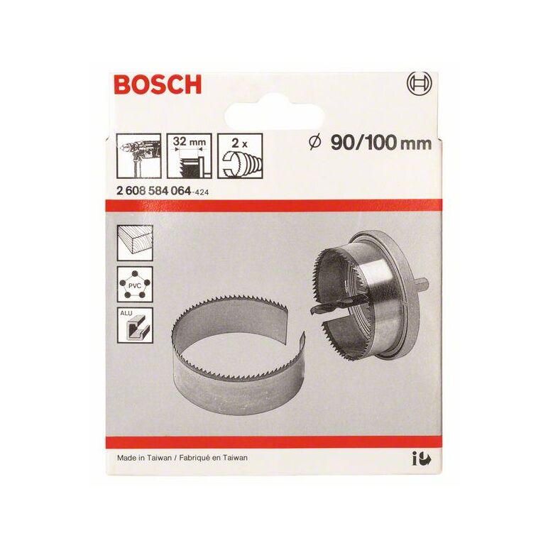 Bosch Sägekranz-Set, 2-teilig, 90 - 100 mm (2 608 584 064), image _ab__is.image_number.default