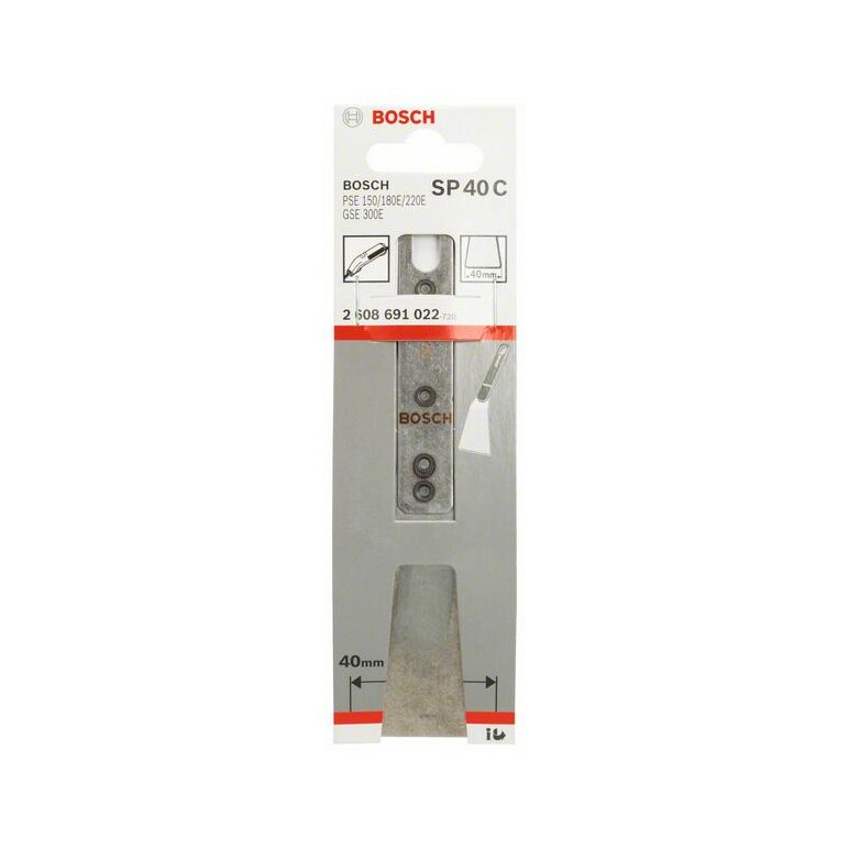 Bosch Spachtel SP 40 C für Bosch-Elektroschaber, 40 x 80 mm (2 608 691 022), image 