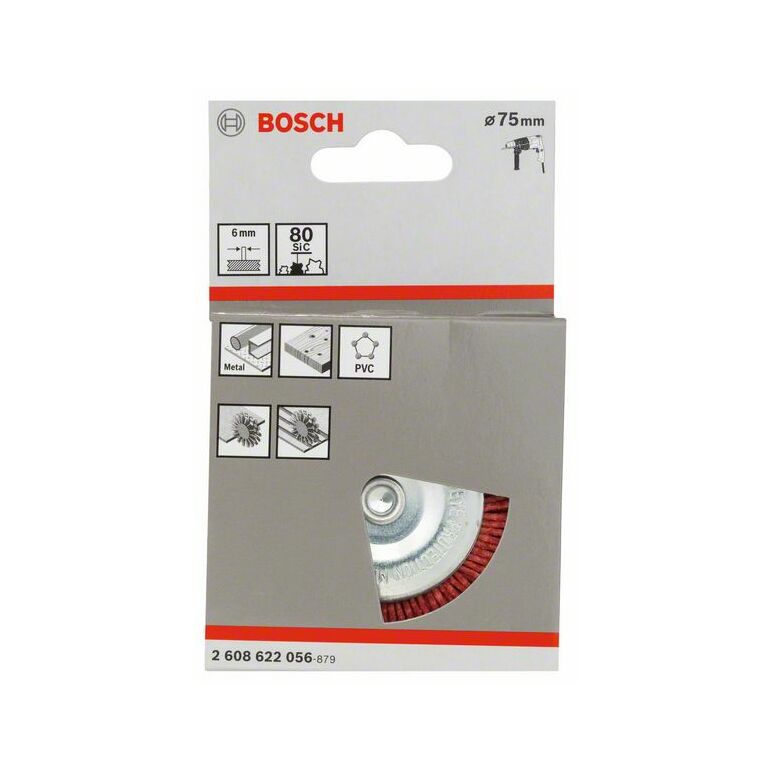 Bosch Scheibenbürste, Nylonborsten, 75 mm, 1 mm, 8 mm, 4500 U/ min (2 608 622 056), image _ab__is.image_number.default
