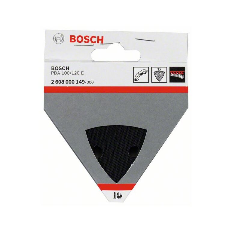 Bosch Schleifplatte für Bosch-Dreieckschleifer, PDA 100 und PDA 120 E (2 608 000 149), image 
