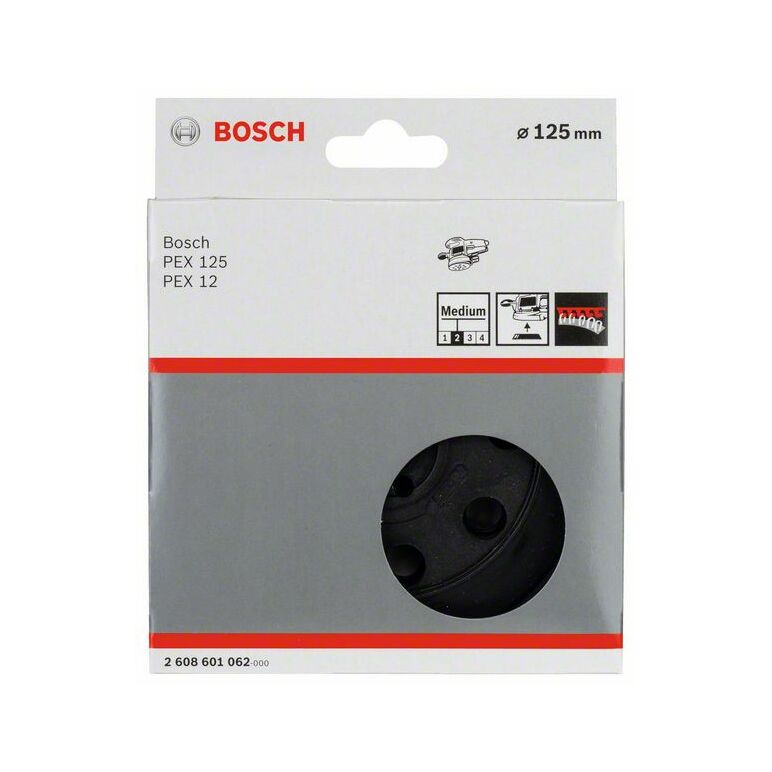 Bosch Schleifteller mittel, 125 mm, für PEX 12, PEX 12 A, PEX 125 (2 608 601 062), image _ab__is.image_number.default
