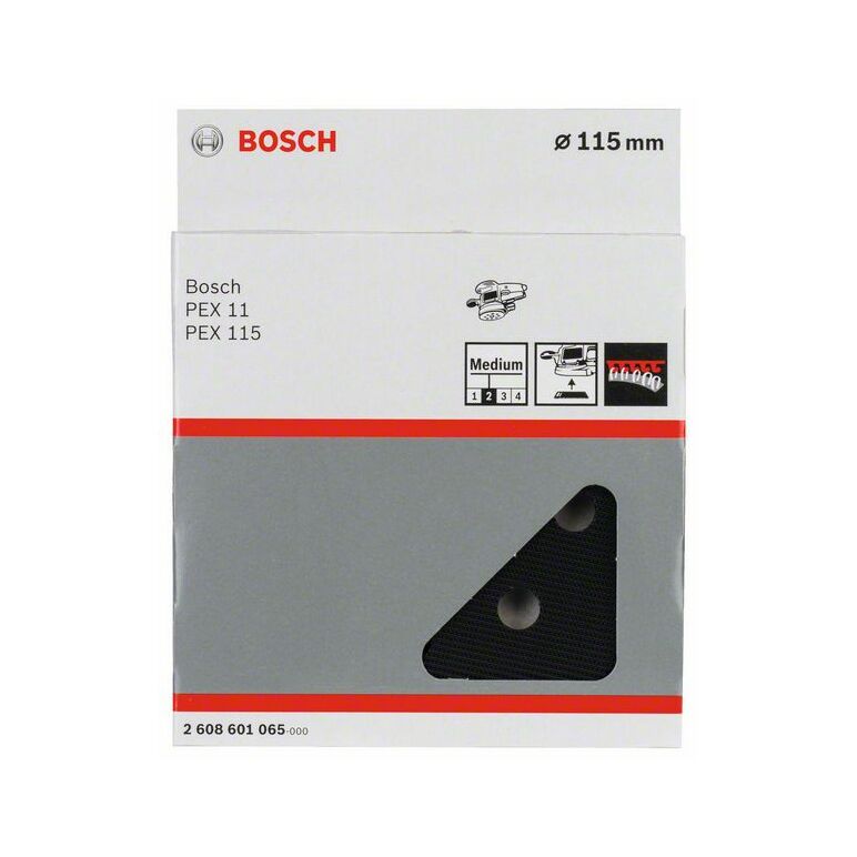 Bosch Schleifteller mittel, 115 mm, für PEX 115 (2 608 601 065), image 