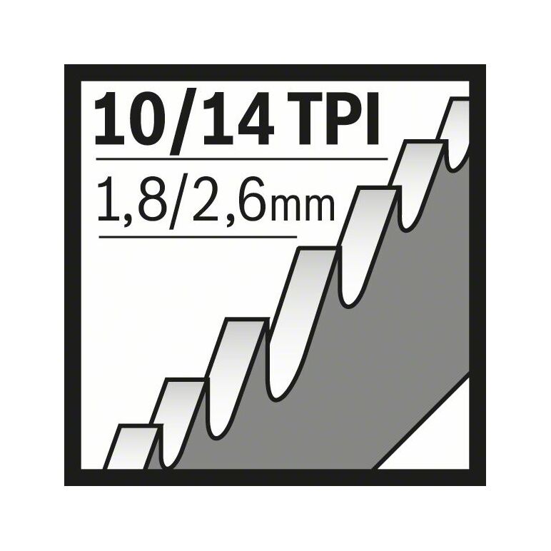 Bosch Säbelsägeblatt S 1122 VF, Flexible for Wood and Metal, 5er-Pack (2 608 654 981), image _ab__is.image_number.default