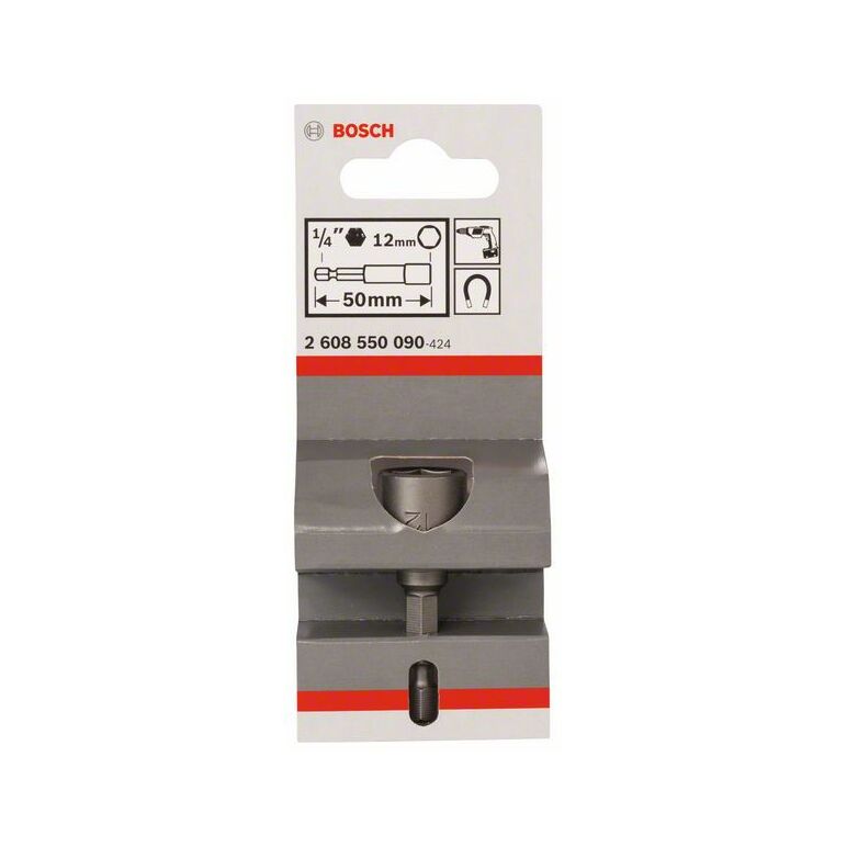 Bosch Steckschlüssel, 50 x 12 mm, M 7, mit Magnet (2 608 550 090), image 
