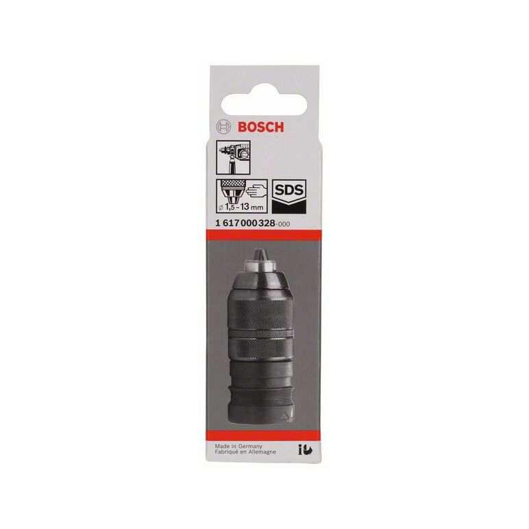 Bosch Schnellspannbohrfutter mit Adapter, 1,5 - 13 mm, SDS plus, GBH 2-24DFR/PBH 240 (1 617 000 328), image 