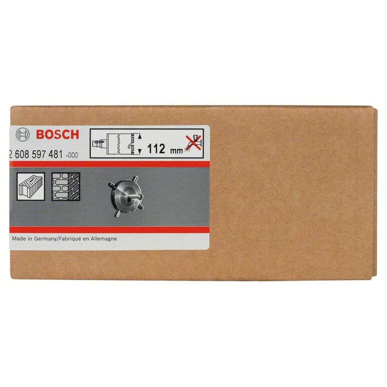 Bosch Zentrierkreuz für Trockenbohrkronen und Dosensenker, 112 mm (2 608 597 481), image 