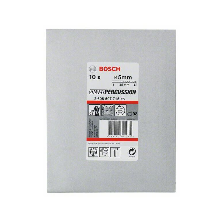 Bosch Betonbohrer CYL-3, 5 x 50 x 85 mm, d 4,5 mm, 10er-Pack (2 608 597 715), image _ab__is.image_number.default