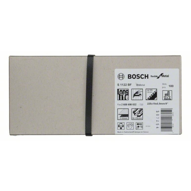 Bosch Säbelsägeblatt S 1122 BF Flexible for Metal, 100er-Pack (2 608 656 032), image _ab__is.image_number.default