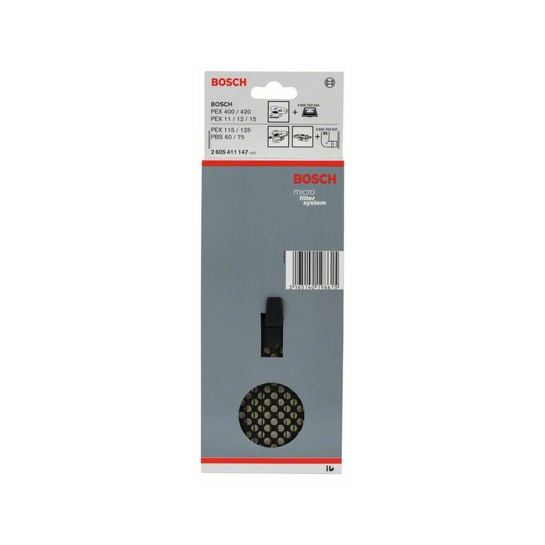 Bosch Staubbox zu HW3 komplett, passend zu GEX, PEX, GSS, PBS (2 605 411 147), image 