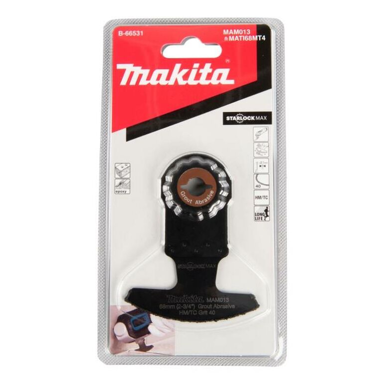 Makita MAM013 HM Segmentsägeblatt Starlock Max 68 x 30 mm 2 Stk. ( 2x B-66531 ), image 