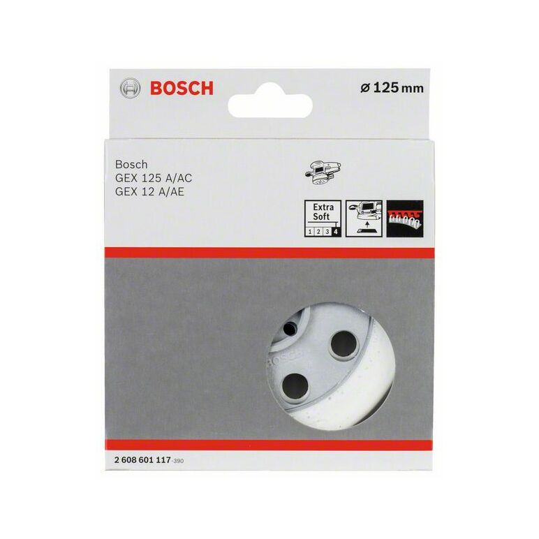 Bosch Schleifteller extraweich, 125 mm (2 608 601 117), image 