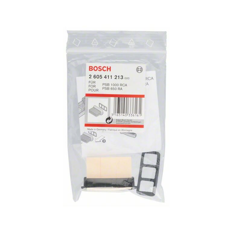 Bosch Filter passend zu PSB 500 RE PSB 530 RA PSB 550 RA PSB 650 RA PSB 650 RE (2 605 411 213), image 