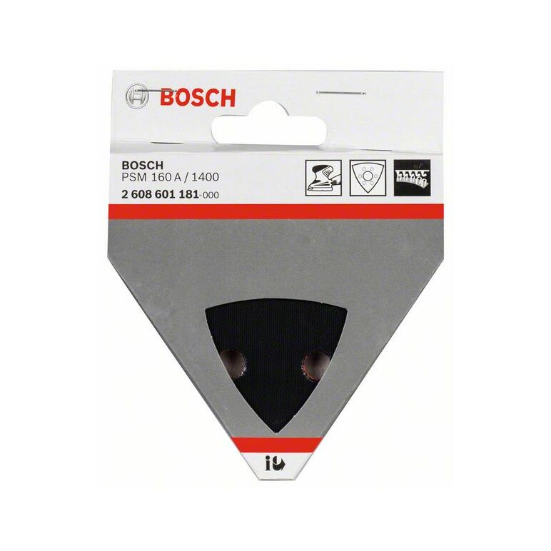 Bosch Schleifplatte für Bosch-Dreieckschleifer, PSM 160 A, PSM 160 AE, Ventaro (2 608 601 181), image _ab__is.image_number.default
