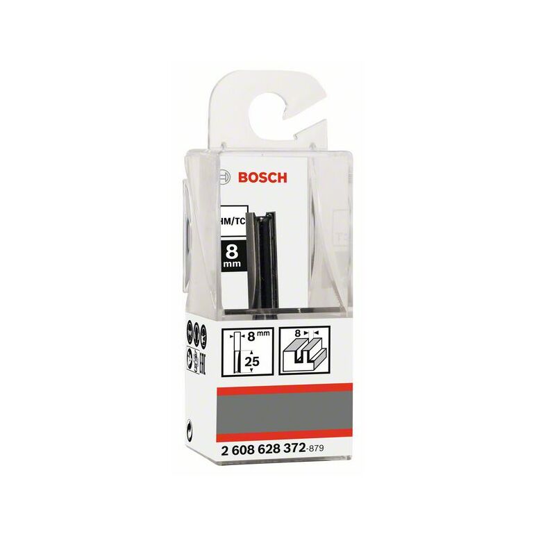Bosch Nutfräser Standard for Wood, 8 mm, D1 8 mm, L 25,4 mm, G 56 mm (2 608 628 372), image _ab__is.image_number.default