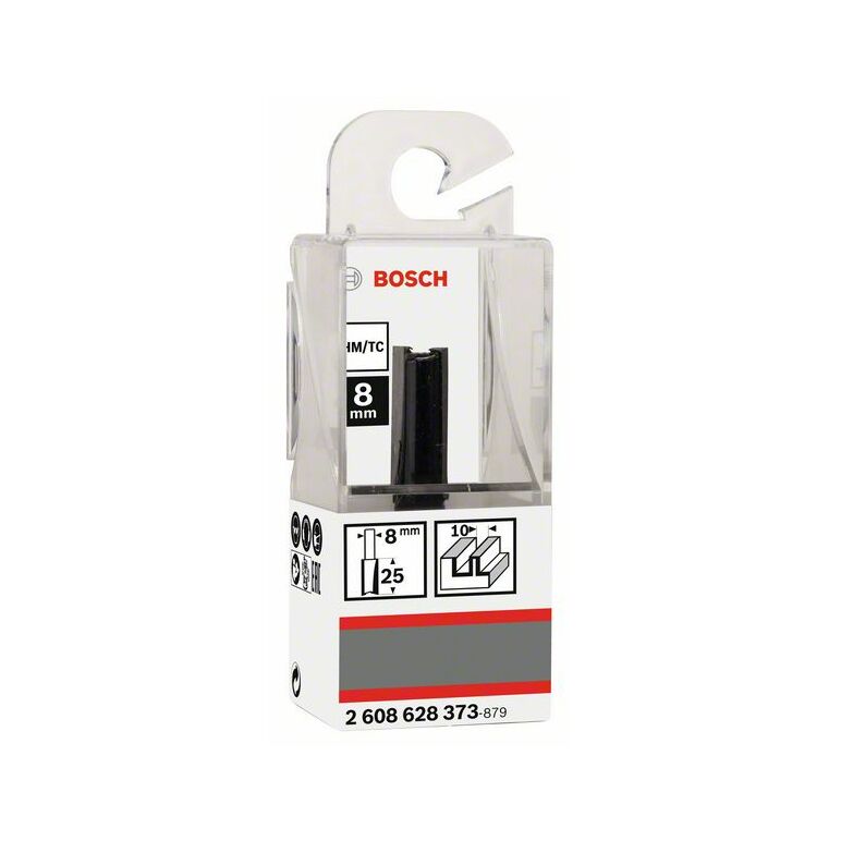Bosch Nutfräser Standard for Wood, 8 mm, D1 10 mm, L 25,4 mm, G 56 mm (2 608 628 373), image 