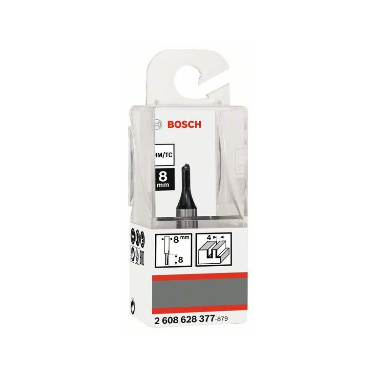 Bosch Nutfräser Standard for Wood, 8 mm, D1 4 mm, L 8 mm, G 51 mm (2 608 628 377), image 