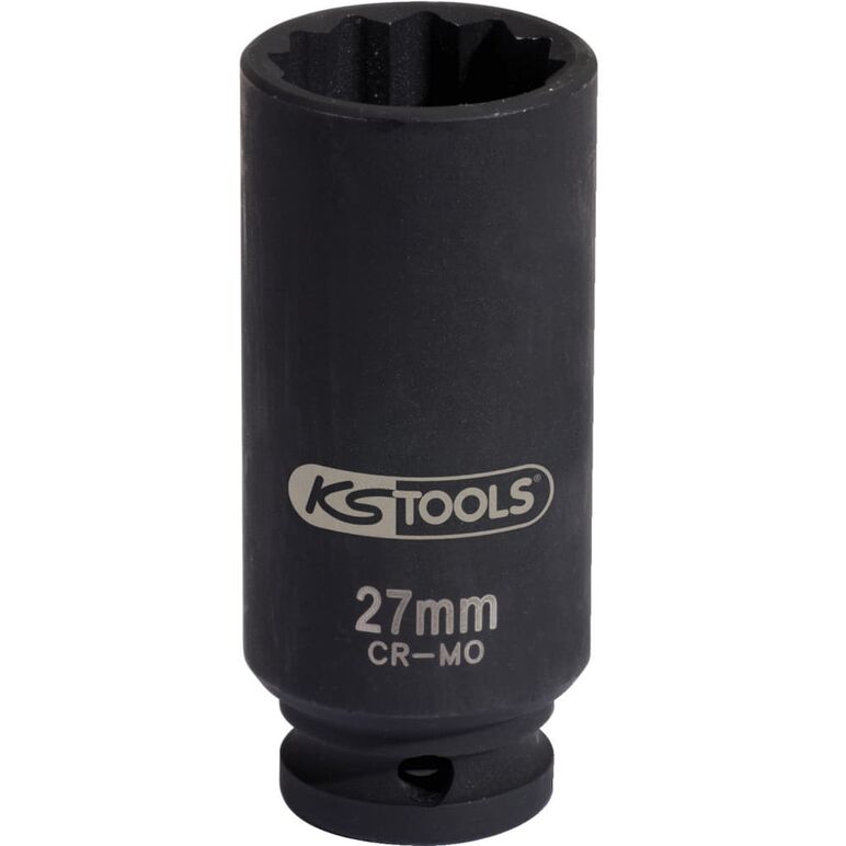 KS Tools 1/2" Spezial-Gelenkwellen-Kraft-Stecknuss, 27mm, image 