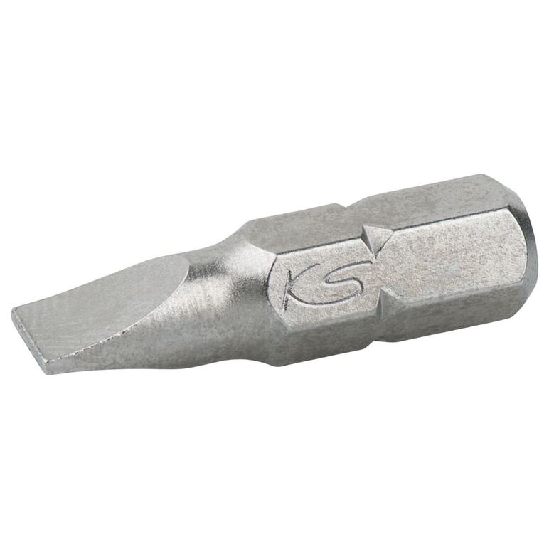 KS Tools 1/4" Bit Schlitz, 25mm, 10mm, image 