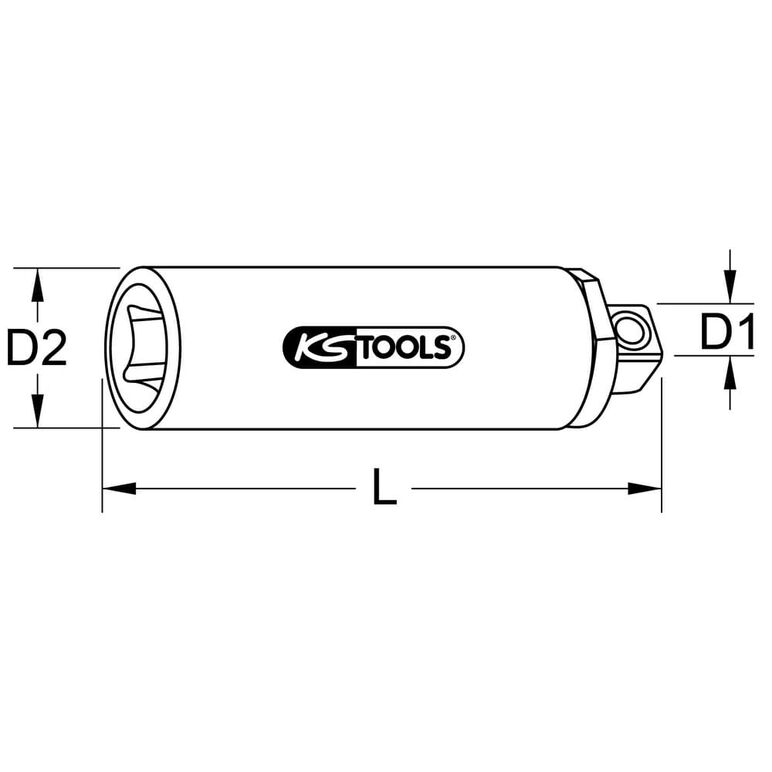 KS Tools 3/8" Festeingestellter Drehmomentbegrenzer mit Kugelarretierung, 0,5-5Nm, image _ab__is.image_number.default