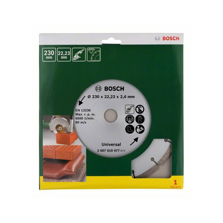 Bosch Diamanttrennscheibe für Baumaterial, Durchmesser: 230 mm (2 607 019 477), image _ab__is.image_number.default