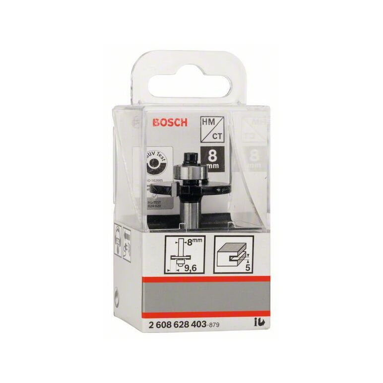 Bosch Scheibennutfräser, 8 mm, D1 32 mm, L 5 mm, G 51 mm (2 608 628 403), image 