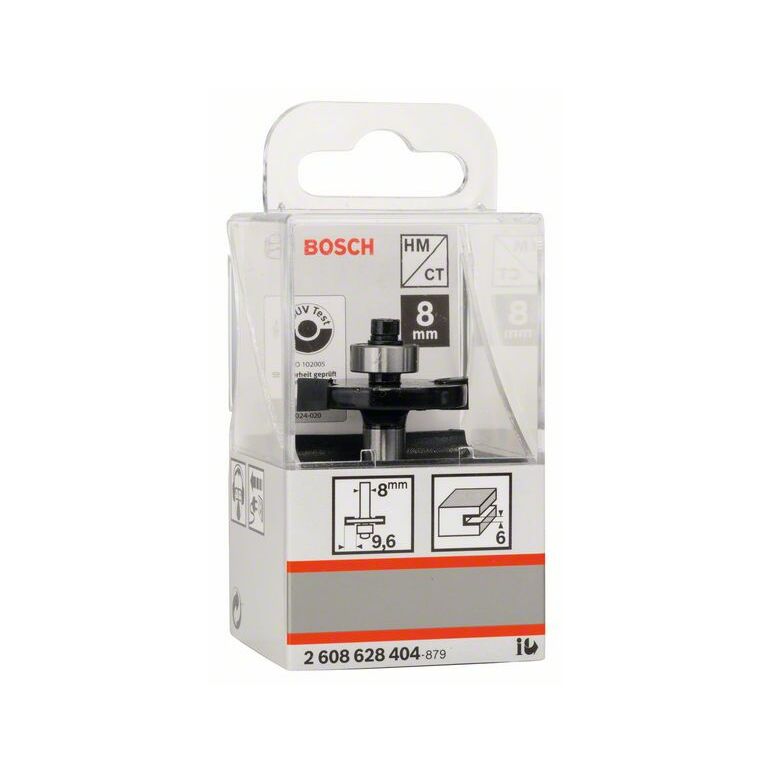 Bosch Scheibennutfräser, 8 mm, D1 32 mm, L 6 mm, G 51 mm (2 608 628 404), image 