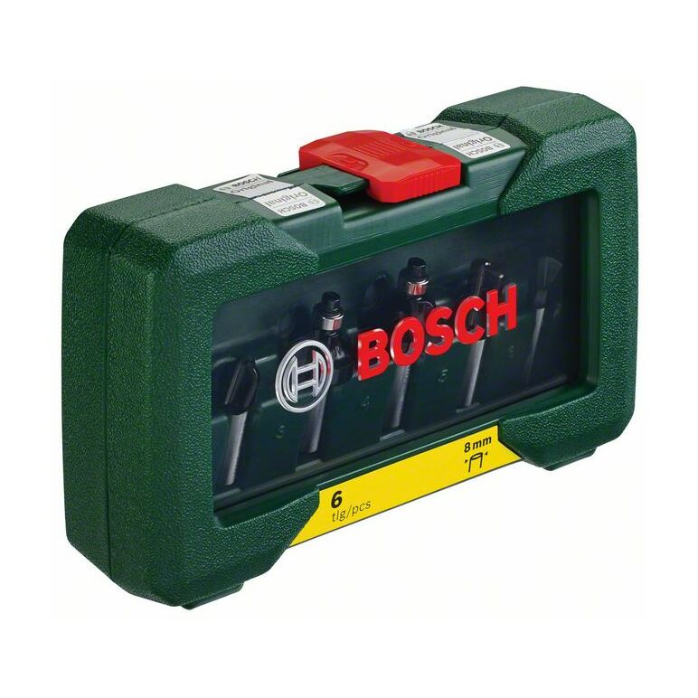 Bosch HM-Fräser-Set mit 8 mm Schaft, 6-teilig (2 607 019 463), image 