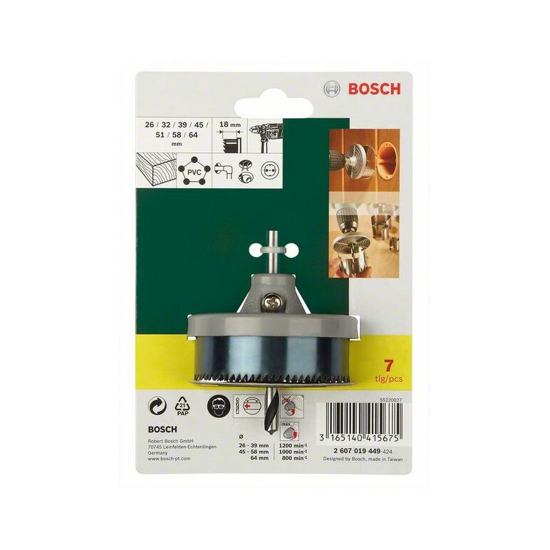 Bosch 2 607 019 449 Lochsägen-Set, image _ab__is.image_number.default